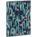 Ars Una: Quaderno a quadretti extra con graffette Botanical Eucalyptus, 40 fogli, formato A/4