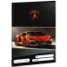 Ars Una: Quaderno a righe Lamborghini per la 2ª classe, formato A/5, 16-32 pagine