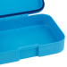Ars Una: Scatola porta merenda "Champs" a tema calcistico con scomparti 15,3×21,6×5,2 cm
