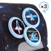 Ars Una: Space Explorer Easy-Pack - zaino scolastico 27x38x18 cm
