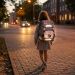 Ars Una: Think Pink easy-pack borsa scolastica, zaino 27x38x18 cm
