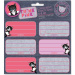 Ars Una: Think Pink etichette per quaderni confezionate 3x6 pezzi