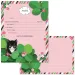 Ars Una Think Pink inviti per festa con gattino, con busta, confezione da 10 pezzi