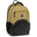 Ars Una: Zaino ergonomico scolastico Dune marrone-nero, 33x45x24cm