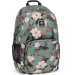 Ars Una: Zaino scolastico Verde floreale AU-14 32x51x25 cm