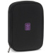 Ars Una: astuccio a più scomparti per ragazze nero-viola 15,5x22,5x4,5 cm