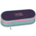 Ars Una: astuccio grande viola-turchese 23x5,5x9cm