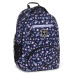 Ars Una: zaino scolastico ergonomico Navy Bloom, 27 L