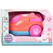 Aspirapolvere elettronico rosa con luce 22 cm
