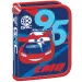 Astuccio Cars blu-rosso pieghevole, 20,5cm x 13,5cm x 3,5cm