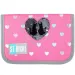 Astuccio St.Right Sequin Cats con aletta pieghevole