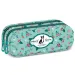 Astuccio a doppia cerniera con Boston Terrier