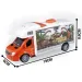 Autobus RC con telecomando Travel City con luci 27MHz scala 1/32 25cm
