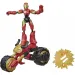 Avengers Bend and Flex Rider Iron Man figura con moto - Hasbro
