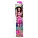 Barbie Chic bambola fashion con capelli castani in abito rosa Barbie - Mattel
