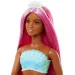 Barbie Dreamtopia: Bambola sirena con capelli rosa e coda color corallo - Mattel