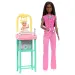 Barbie pediatra con capelli castani set di gioco carriera - Mattel
