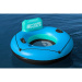 Bestway: Hydro Force® White Cap Rider™ ciambella gonfiabile con schienale 106 x 45 cm