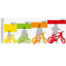 Bicicletta per bambini Paw Patrol rosso-blu taglia 10 - Dino Bikes