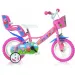 Bicicletta per bambini Peppa Pig rosa, misura 12 - Dino Bikes