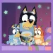 Bluey 3 in 1 puzzle da 20-36-50 pezzi - Trefl