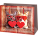 Borsa regalo di taglia media "Animali innamorati" 18 x 10 x 23 cm