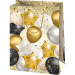 Borsa regalo gigante con fantasia di palloncini 33x15x44,5 cm