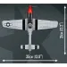 COBI: Aereo da costruzione Mustang P-51D "TOP GUN: Maverick" (5846)