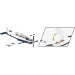 COBI: Beechcraft T-6 Texan II giocattolo da costruzione blu-bianco (26624)