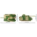 COBI: Carro armato Panzer IV Ausf. J set di costruzione (3097)