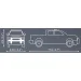 COBI: Dodge RAM 1500 auto della polizia set di costruzione (24608)