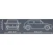 COBI: Kit di costruzione Volkswagen Golf Mk1 (24613)
