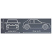 COBI: Lancia Delta HF - set da costruzione di auto (24508)