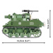 COBI: Set da costruzione della Seconda Guerra Mondiale - Carro armato H.M.C M8 Scott (2279)