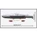 COBI: Sottomarino U-Boot VIIB U-47 della Seconda Guerra Mondiale, set da costruzione (4858)
