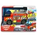 Camion dei pompieri con tubo di irrigazione, luci e suoni 15cm - Dickie Toys