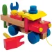 Camion giocattolo in legno assemblabile con 17 pezzi