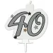 Candela di compleanno - numero 40