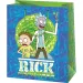 Cardex: Borsa regalo esclusiva media di Rick e Morty 17x10x23cm
