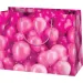 Cardex: Borsa regalo media con palloncini rosa 17x10x23cm