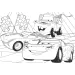 Cars 2 in 1 maxi puzzle da 2x60 pezzi e album da colorare 50x35cm - Lisciani