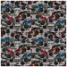 Carta da regalo con motivo Monster Truck, 100x70 cm