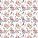 Carta da regalo rosa con motivo di biciclette 100x70 cm