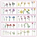 Collezione fiori singoli MAX Serie 1 vari tipi