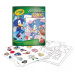 Crayola: Sonic il riccio, libro da colorare con adesivi