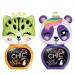 Crazy Chic: Lovely Nail smalto per unghie con pennello a forma di animale set da 2 pezzi giallo e rosa - Clementoni