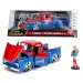 DC Comics Bombshells - Supergirl: 1956 Ford F-100 Pickup modello di auto in metallo 1/24 - Simba Toys