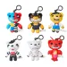 Deddy Bear sorpresa peluche clip-on, serie 4 - diversi modelli