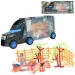 Dinosaur Tour: Safari in camion con accessori per dinosauri