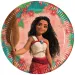 Disney Principesse Vaiana 2 set di piatti di carta 8 pezzi 23 cm